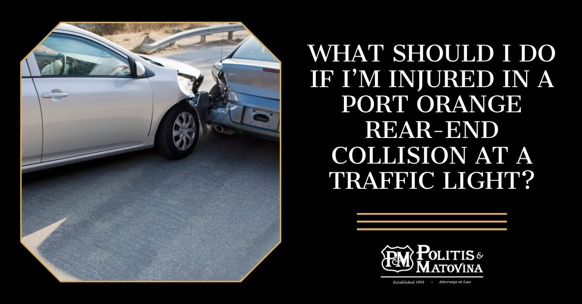 What Should I Do If I’m Injured in a Port Orange Rear-End Collision at ...